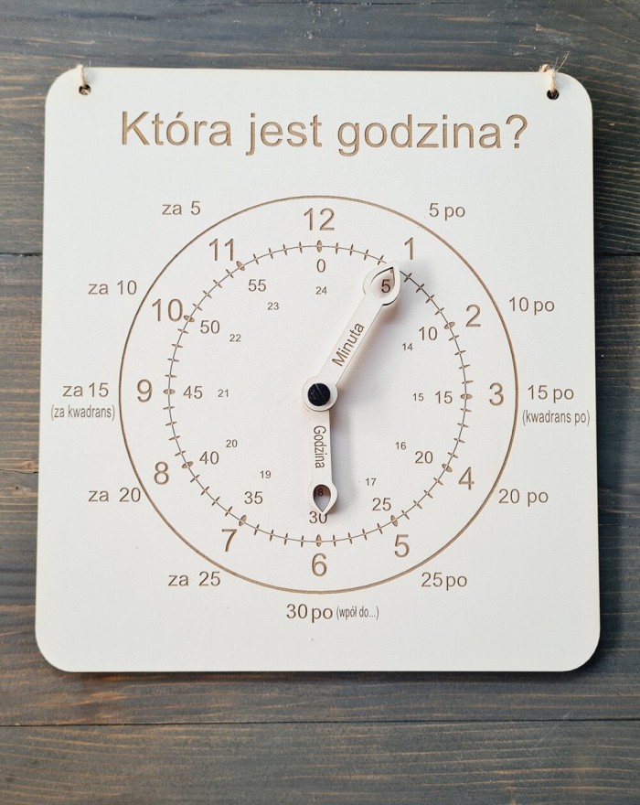 Zegar, która jest godzina?